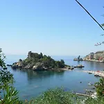 Taormina Castle And Sea View1
